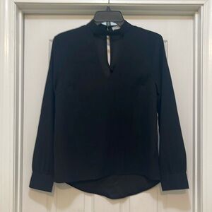 Urban Outfitters - dressy goth black blouse - long sleeves - size S